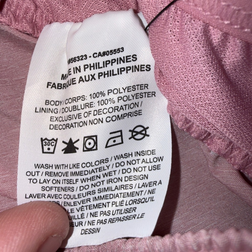 Nike Womens Dri-FIT Loose‎ Fit Training Shorts Pink DX6010-601 XL NWT - Picture 6 of 8